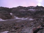 Après 40mn de marche, on rejoint le bas du glacier Lagginhorn Gletscher