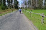 Peu après nous voilà au vert dans le bas du Bois du Jorat