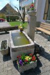 Fontaine salvatrice à Villars-Tiercelin, je suis assoiffé