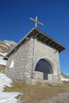 La chapelle locale, fermée