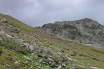 Les derniers mètres avant le col, ça monte bien ! Le Mont Rogneux est juste devant nous.