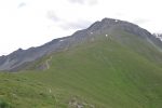 Vue sur le Mont Rogneux et le chemin, sur la droite, que nous emprunterons pour le retour.