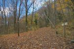 Désormais ça monte, sur le panneau une plaque nous prévient des risques