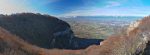 En allant vers l'Obersavatoire, il y a des sentiers qui partent vers la gauche avec un joli panorama. Grande Gorge en vue