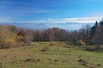 Grange Gaby, vue sur les Alpes, Le Môle au centre gauche