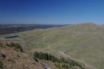 Vue sur la gauche, sur le Col de Crozet