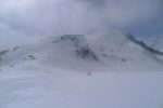 La météo se voile un peu. On file avec Christian via l'arête