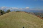 Vue sur la crête de la montée