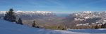 Vue sur la plaine du Rhône