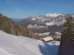 Le chalet du Pt1442, avec un troupeau de skieurs !