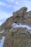 La portion finale par l'arête, fort jolie