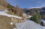 Mayen des Praz, Pointe de Masserey et Becca de Lovégno au fond.