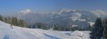 Passer au travers de la piste de ski n'est pas terrible, mais la vue est belle !