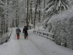 On traverse le pont de Les Pars, pour chausser juste après.