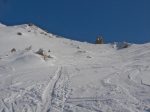 Presque au col des Pauvres avec la Petite Dent