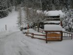 J'arrive à Cergnaule, 1283m. La buvette est fermée mais elle n'est pas prévue sur ma route. Je suis dans le temps pour le train des Avants.