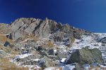 Non sans contempler sur la gauche l'Arête de Chassoure