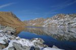 Le plus grand lac, qui sur la carte est le seul nommé : Lac des Vaux 2543m