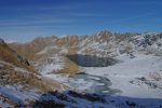 En montant la vue sur les lacs de Vaux est belle