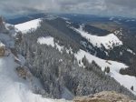 Vue sur les Petites Roches et La Merla