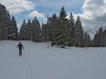 On décide de prendre le chemin d'été de La Casba qui rejoint les arbalettes vers 1300m. Il aurait mieux vallu monter aux Avattes pour descendre par la piste