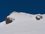 Vue sur la pente finale du Wilhorn.