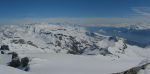 Vue panoramique sur le glacier de Ténéhet et glacier du Wildhorn