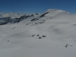 Puis on descend le plateau des Audannes, en restant le plus à droite et haut possible.