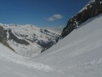 Il y a pas mal de coulées dans cette combe