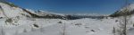 Vue panoramique sur la partie basse de la combe des Audins, au dessus de Serin