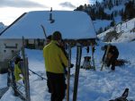 Le groupe de Lyonnais qui m'ont retrouvé mon ski et avec qui je fais faire désormais route.