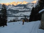 On quitte la route à Sex d'en Bas (1051m)