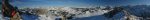 Vue panoramique depuis le pied de la Cape au Moine vers l'Etivaz et les Diablerets.