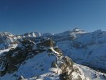 Vue rapprochée sur l'Oldenhorn et le Sex Rouge