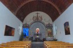 L'intérieur de l'église, au flash