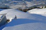 La ferme de Jora d'Amont en contrebas