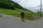 Après une marche à travers Leysin et son béton, nous arrivons enfin aux choses intéressantes