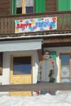 Vu que c'est son anniversaire, il ne fallait pas rater cette photo du chalet du ski-club