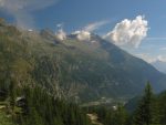 Puis on retourne vers Macugnaga, le Monte Moro est sur la gauche