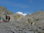 A Alpe Bill, nous changeons de téléphérique nous montons pour celui du Monte Moro