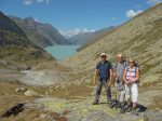 Nous arrivons à hauteur du barrage et de son eau turquoise