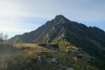 Vue arrière sur Madom da Sgióf. Descendu par la droite