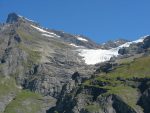 Vue sur le glacier de Giétro, sur notre gauche