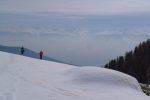 Soeur et frère, Nouchka et Pierre. Vue arrière