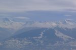 Dent Blanche, Cervin et la tranchée de Veysonnaz