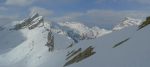 Le Mont Gond, la chaine du Grand Muveran, l'Argentine (centre droit) et le Sommet des Diablerets et son glacier