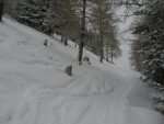 L'épaisseur de la neige est limite, au retour j'ai raclé plusieurs fois contre des cailloux !