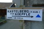 L'objectif premier était Koepfle, éventuellement le Kastelberg. In fine ni l'un ni l'autre !