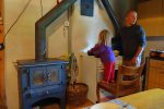 L'intérieur de la métairie