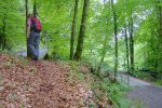 Chemin bien pentu et non indiqué